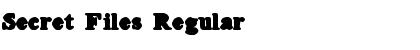 Download Secret Files Font Download Secret Files Font