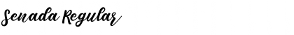 Download Senada Font Download Senada Font