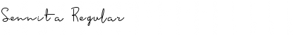 Download Sennita Font Download Sennita Font