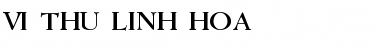 Download VI Thu Linh Hoa Font Download VI Thu Linh Hoa Font
