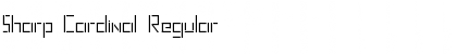 Download Sharp Cardinal Font Download Sharp Cardinal Font