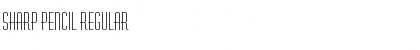 Download Sharp Pencil Font Download Sharp Pencil Font
