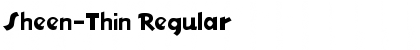 Download Sheen-Thin Font Download Sheen-Thin Font