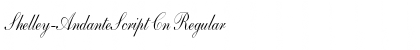 Download Shelley-AndanteScript Cn Font Download Shelley-AndanteScript Cn Font