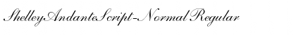 Download ShelleyAndanteScript-Normal Font Download ShelleyAndanteScript-Normal Font