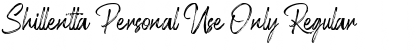 Download Shillentta Personal Use Only Font Download Shillentta Personal Use Only Font