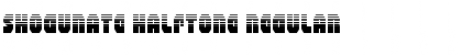Download Shogunate Halftone Font Download Shogunate Halftone Font