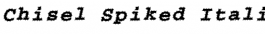 Download ChiselSpiked Font Download ChiselSpiked Font