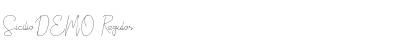 Download SiciliaDEMO Font Download SiciliaDEMO Font