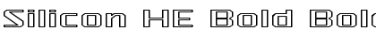 Download Silicon HE Bold Font Download Silicon HE Bold Font