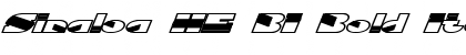 Download Sinaloa HE BI Font Download Sinaloa HE BI Font