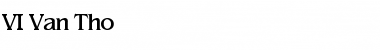 Download VI Van Tho Font Download VI Van Tho Font
