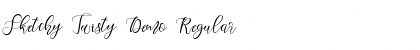 Download Sketchy Twisty Demo Font Download Sketchy Twisty Demo Font