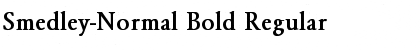 Download Smedley-Normal Bold Font Download Smedley-Normal Bold Font