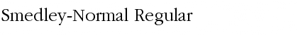 Download Smedley-Normal Font Download Smedley-Normal Font