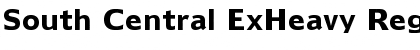 Download South Central ExHeavy Font Download South Central ExHeavy Font