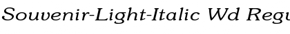 Download Souvenir-Light-Italic Wd Font Download Souvenir-Light-Italic Wd Font