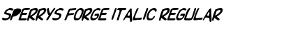 Download Sperrys Forge Italic Font Download Sperrys Forge Italic Font