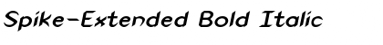 Download Spike-Extended Font Download Spike-Extended Font