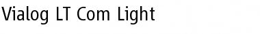 Download Vialog LT Com Font Download Vialog LT Com Font
