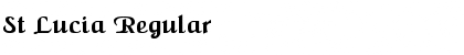 Download St Lucia Font Download St Lucia Font