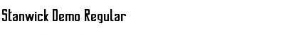 Download Stanwick Demo Font Download Stanwick Demo Font