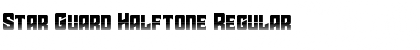 Download Star Guard Halftone Font Download Star Guard Halftone Font