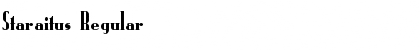 Download Staraitus Font Download Staraitus Font