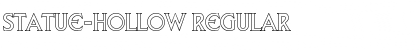 Download Statue-Hollow Font Download Statue-Hollow Font