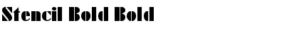 Download Stencil Bold Font Download Stencil Bold Font