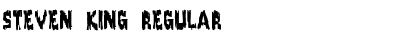 Download Steven King Font Download Steven King Font