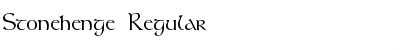 Download Stonehenge Font Download Stonehenge Font
