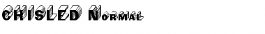 Download CHISLED Font Download CHISLED Font