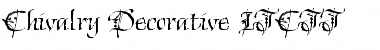 Download Chivalry Decorative ITCTT Font Download Chivalry Decorative ITCTT Font