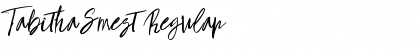 Download TabithaSmest Font Download TabithaSmest Font