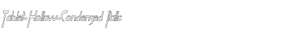Download Tablet-Hollow-Condensed Font Download Tablet-Hollow-Condensed Font