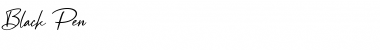 Download Black Pen Font Download Black Pen Font