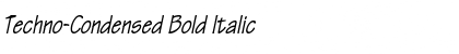 Download Techno-Condensed Font Download Techno-Condensed Font