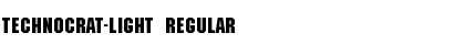 Download Technocrat-Light Font Download Technocrat-Light Font