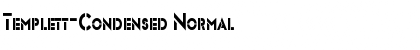 Download Templett-Condensed Font Download Templett-Condensed Font