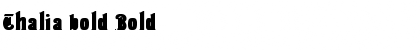 Download Thalia bold Font Download Thalia bold Font