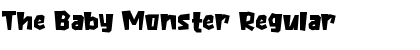 Download The Baby Monster Font