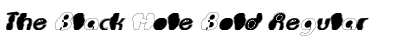Download The Black Hole Bold Font Download The Black Hole Bold Font