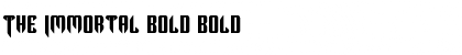 Download The Immortal Bold Font
