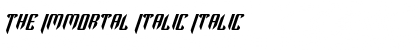 Download The Immortal Italic Font Download The Immortal Italic Font