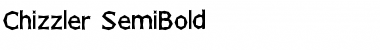 Download Chizzler SemiBold Font Download Chizzler SemiBold Font