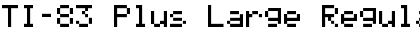 Download TI-83 Plus Large Font Download TI-83 Plus Large Font