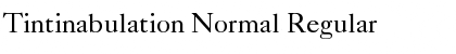 Download Tintinabulation Normal Font Download Tintinabulation Normal Font