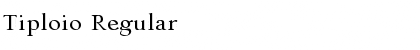 Download Tiploio Font Download Tiploio Font