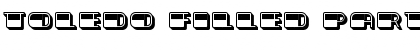 Download Toledo Filled Partial Font Download Toledo Filled Partial Font